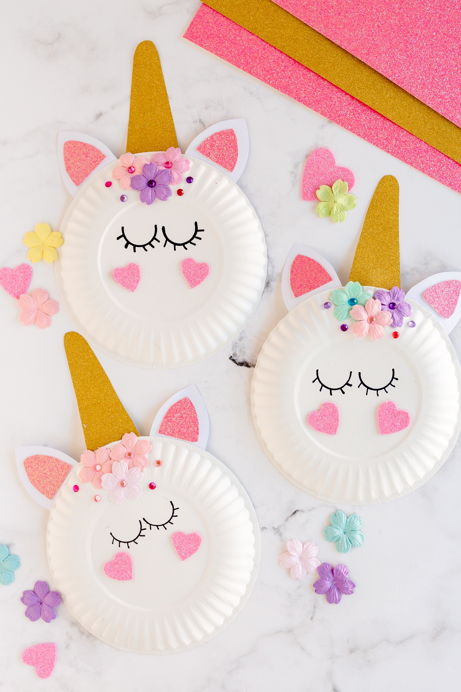 Paper Plate Unicorn - Made To Be A Momma